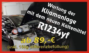 Auto Klimaanlage R1234yf Duisburg